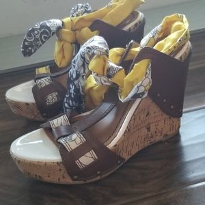 Miss Sixty Wedge Sandals
